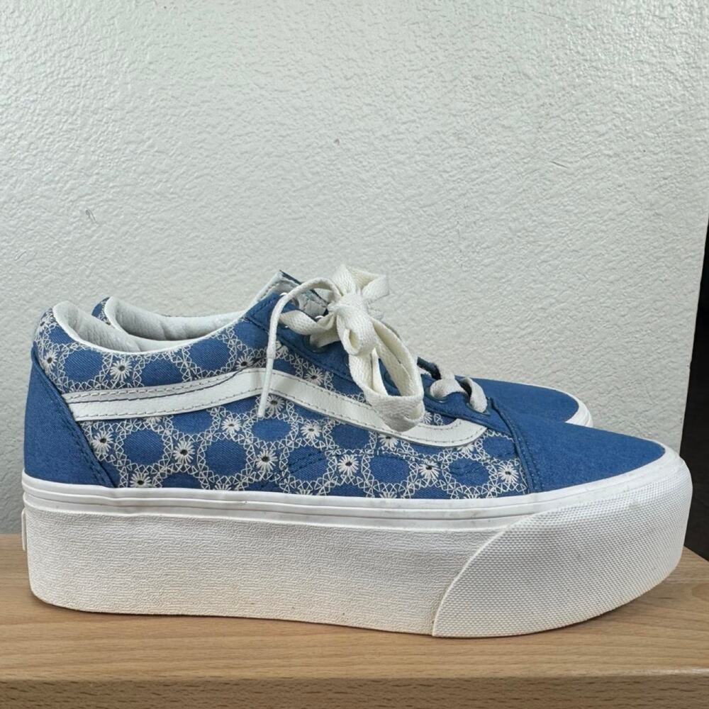 Vans old skool stackform woven